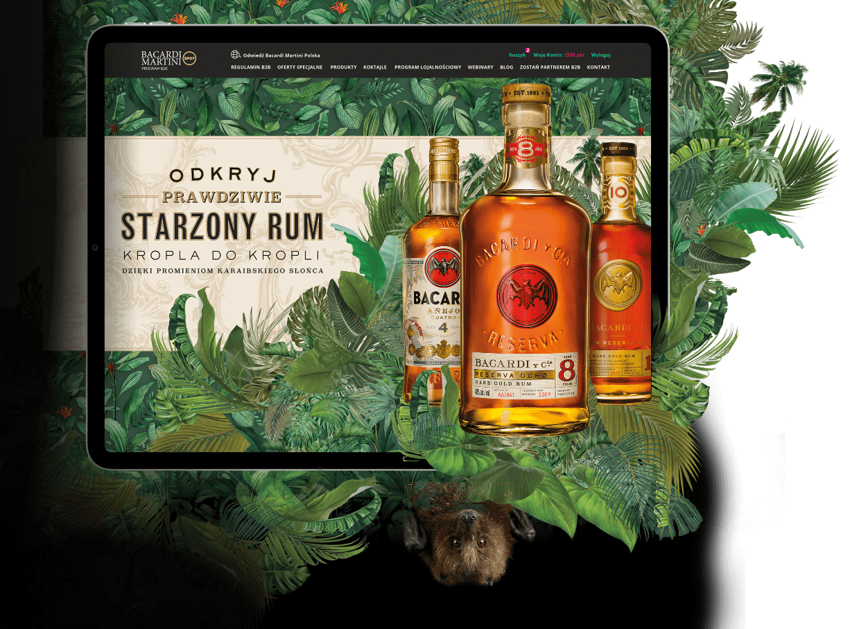 Case Study Bacardi | Look Ad - Agencja trade marketingu