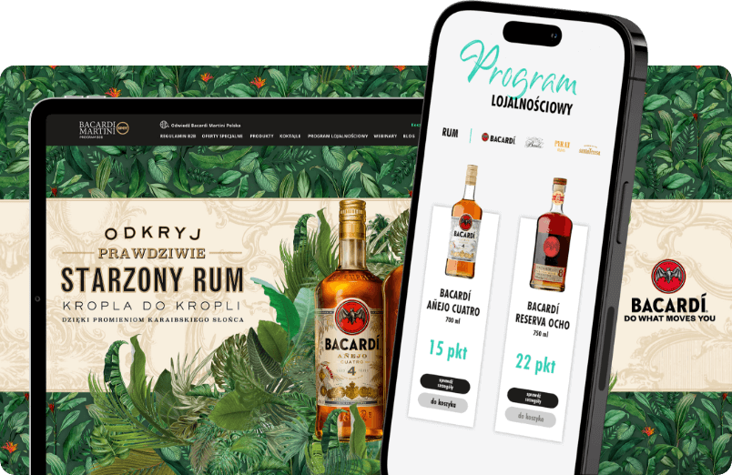 Case Study Bacardi | Look Ad - Agencja trade marketingu